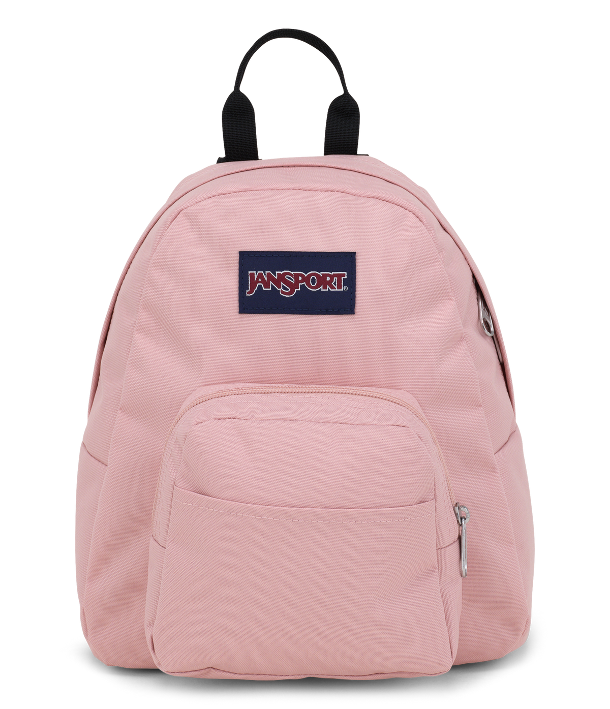 JanSport Half Pint in Misty Rose — front view # color_Misty Rose