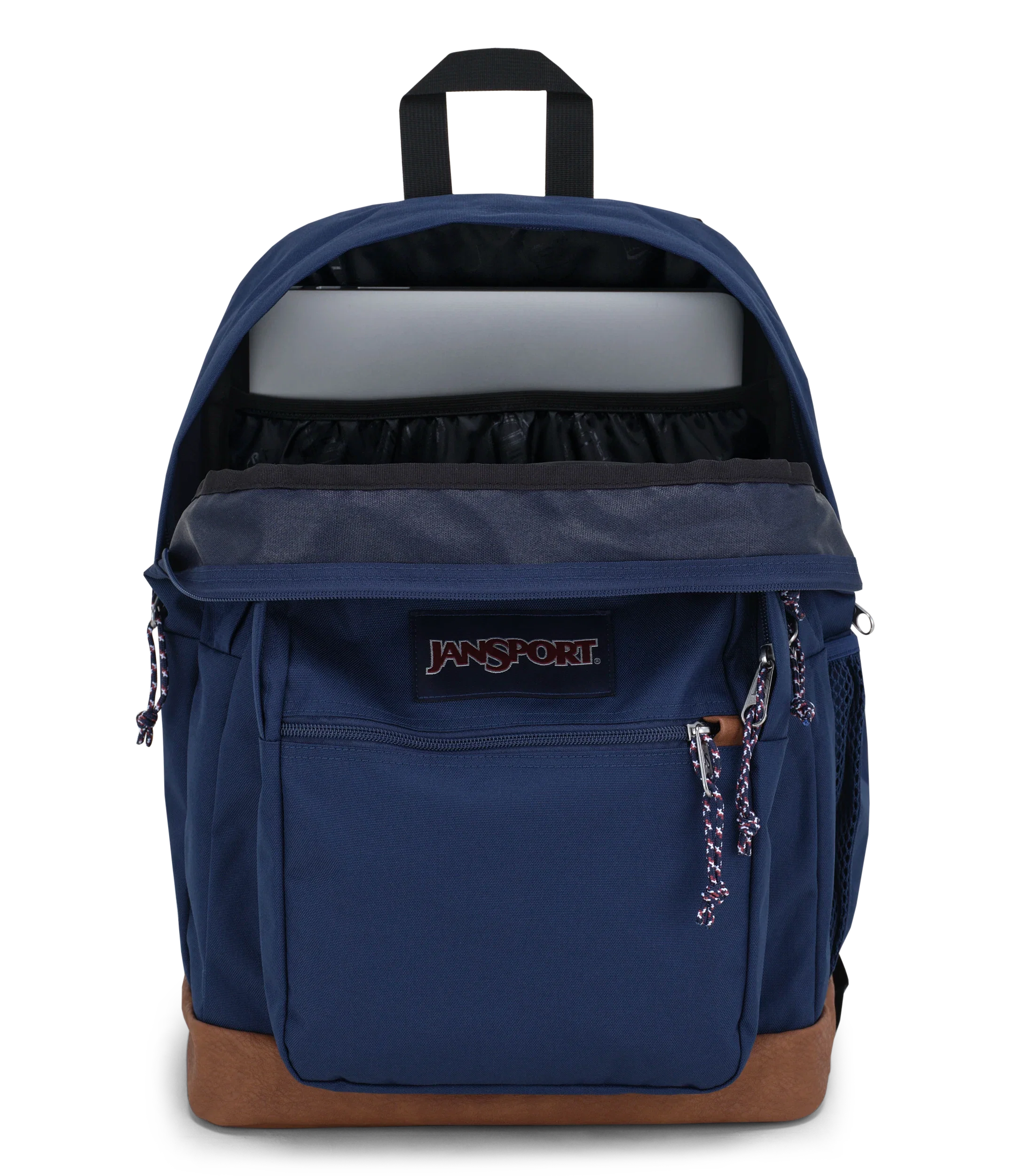 JanSport Cool Student Backpack 34L in Navy — detail view 2 # color_Navy