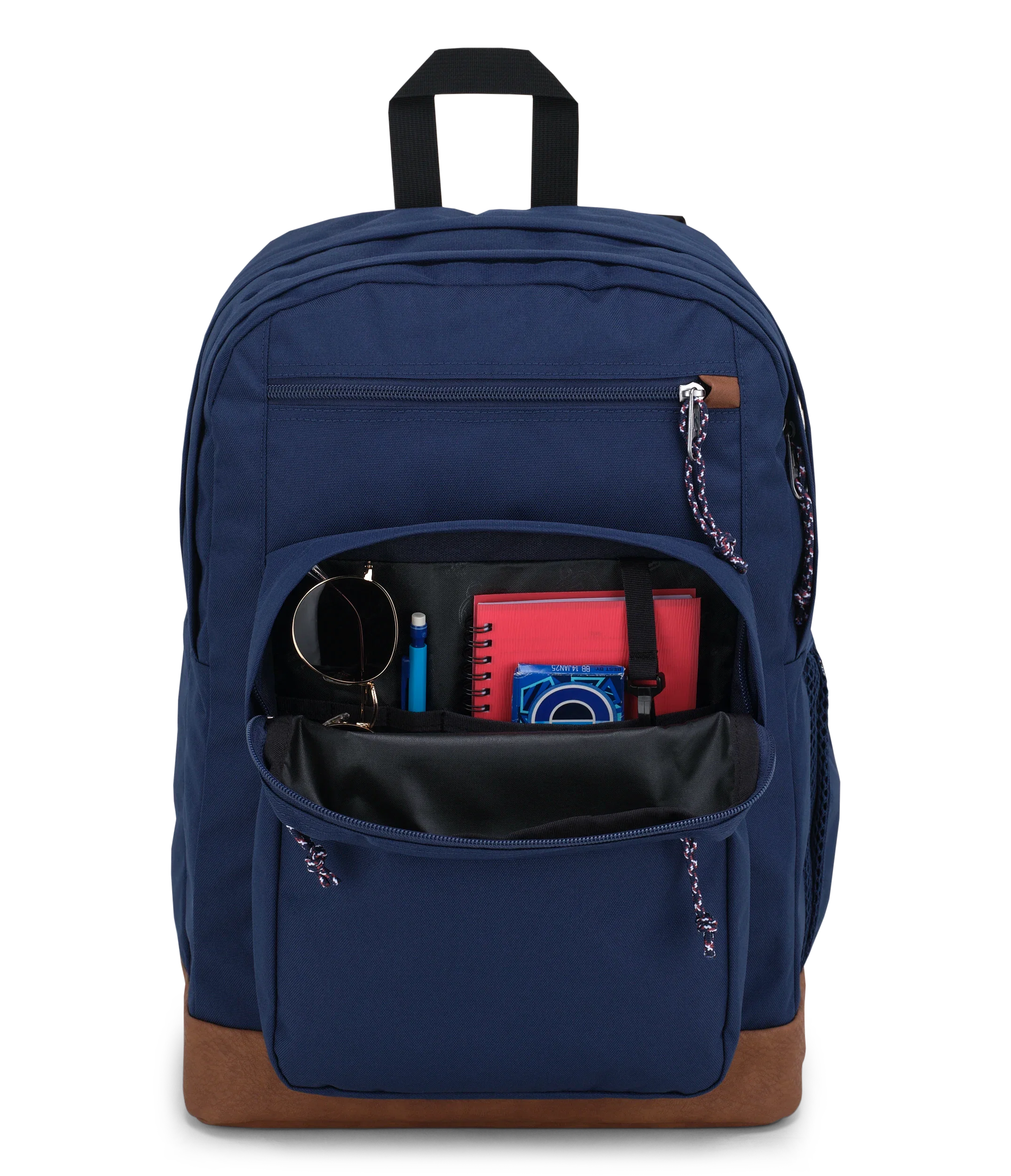 JanSport Cool Student Backpack 34L in Navy — detail view 3 # color_Navy