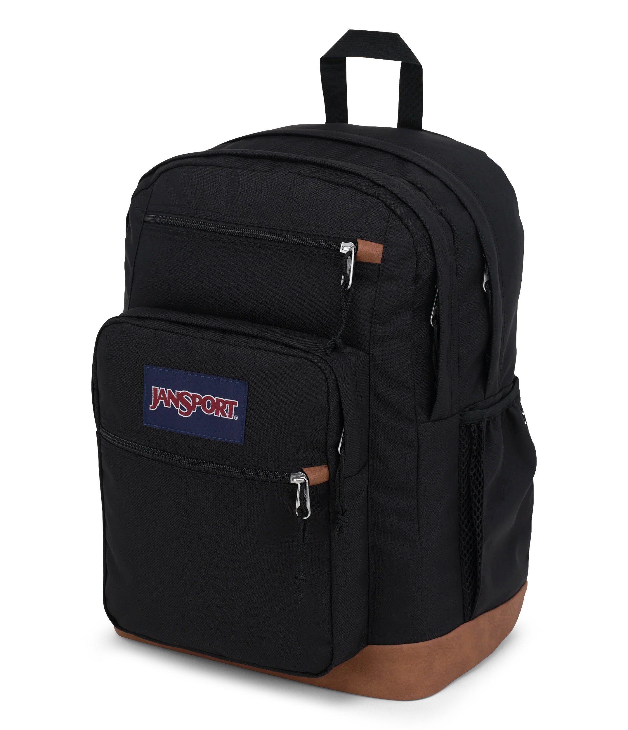 JanSport Cool Student Backpack 34L in Black — angle view 2 # color_Black