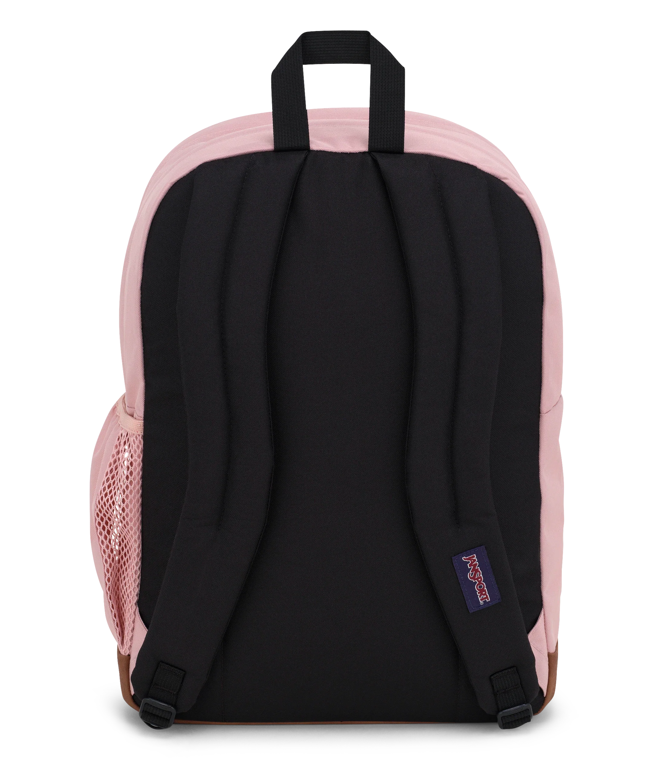 JanSport Cool Student Backpack 34L in Misty Rose — back view # color_Misty Rose