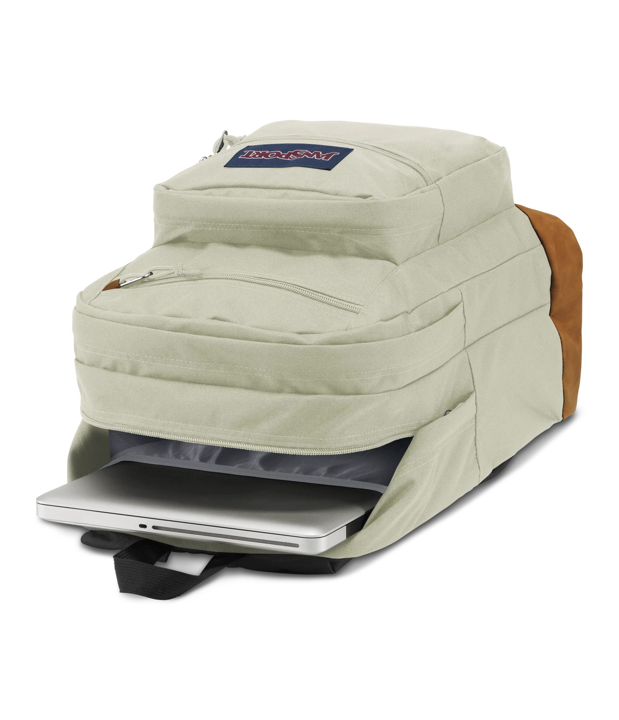 JanSport Cool Student Backpack 34L in Coconut — detail view 2 # color_Coconut