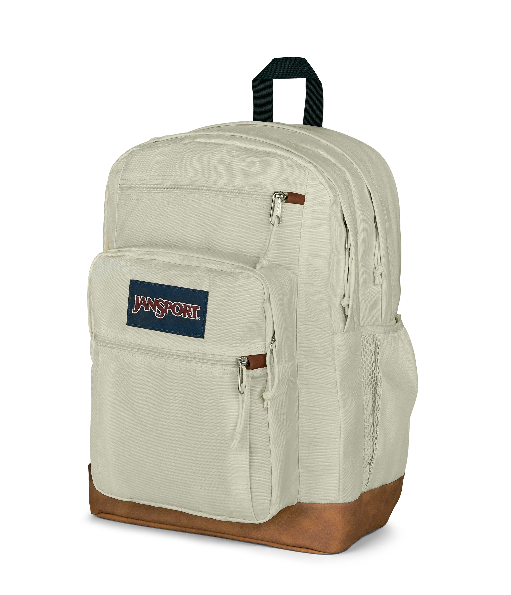 JanSport Cool Student Backpack 34L in Coconut — angle view 2 # color_Coconut