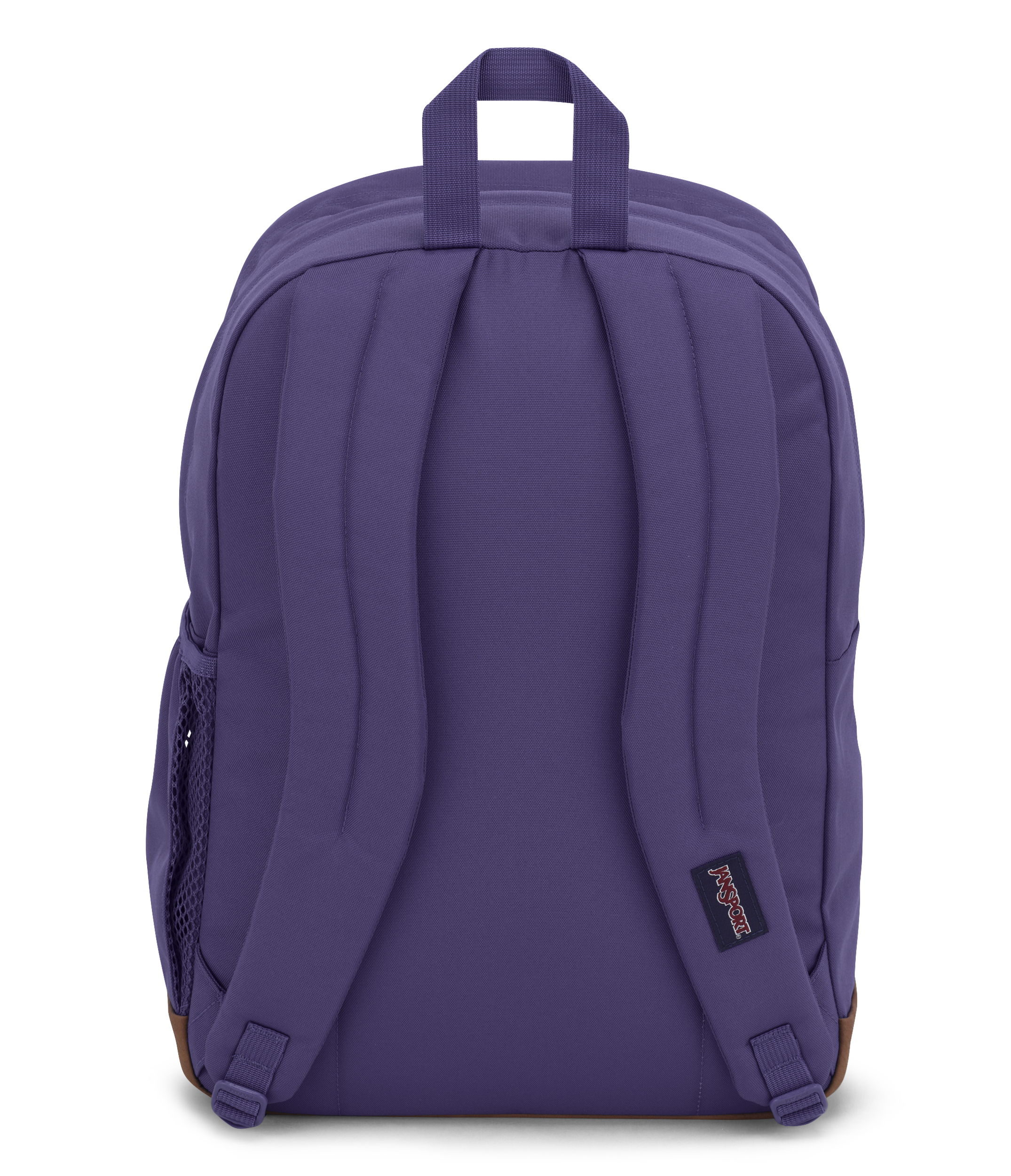 JanSport Cool Student Backpack 34L in Grape Jelly — back view # color_Grape Jelly