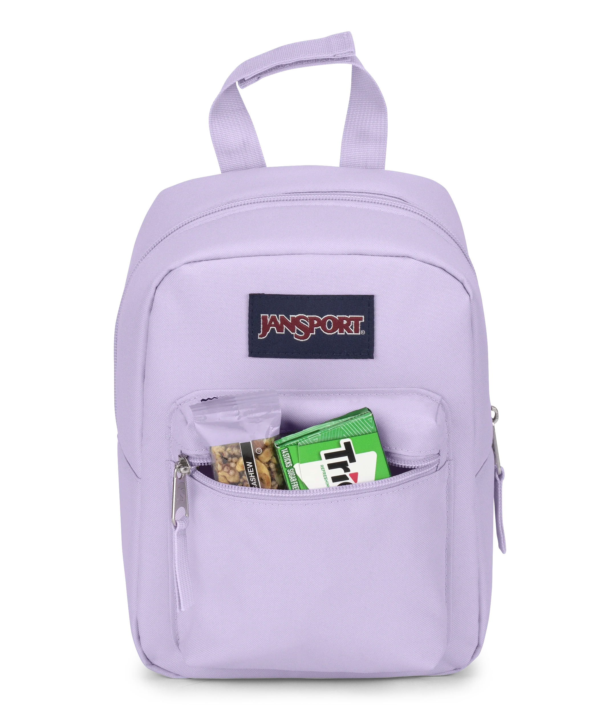 JanSport Big Break in Pastel Lilac — detail view
