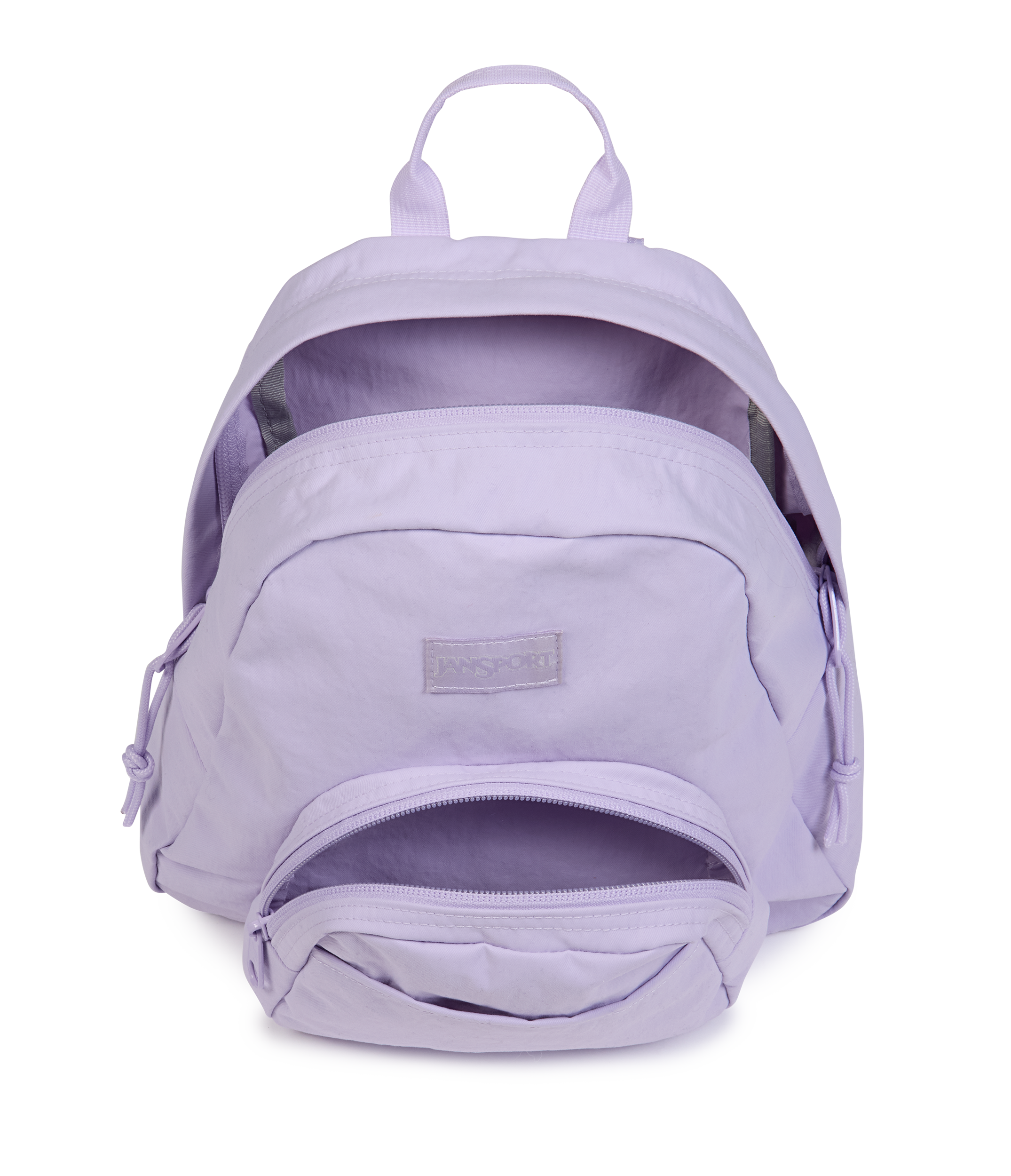 JanSport Half Pint FX in Pastel Lilac — angle view 4