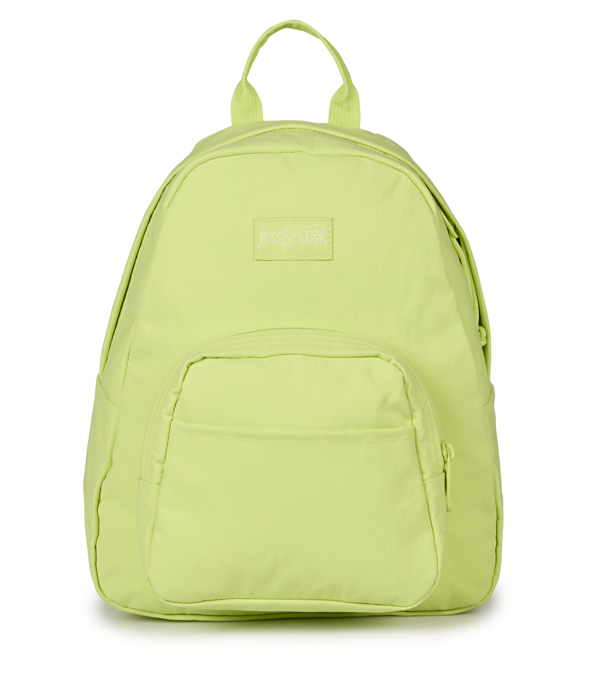 JanSport Half Pint FX in Lime Citron — front view # color_Lime Citron
