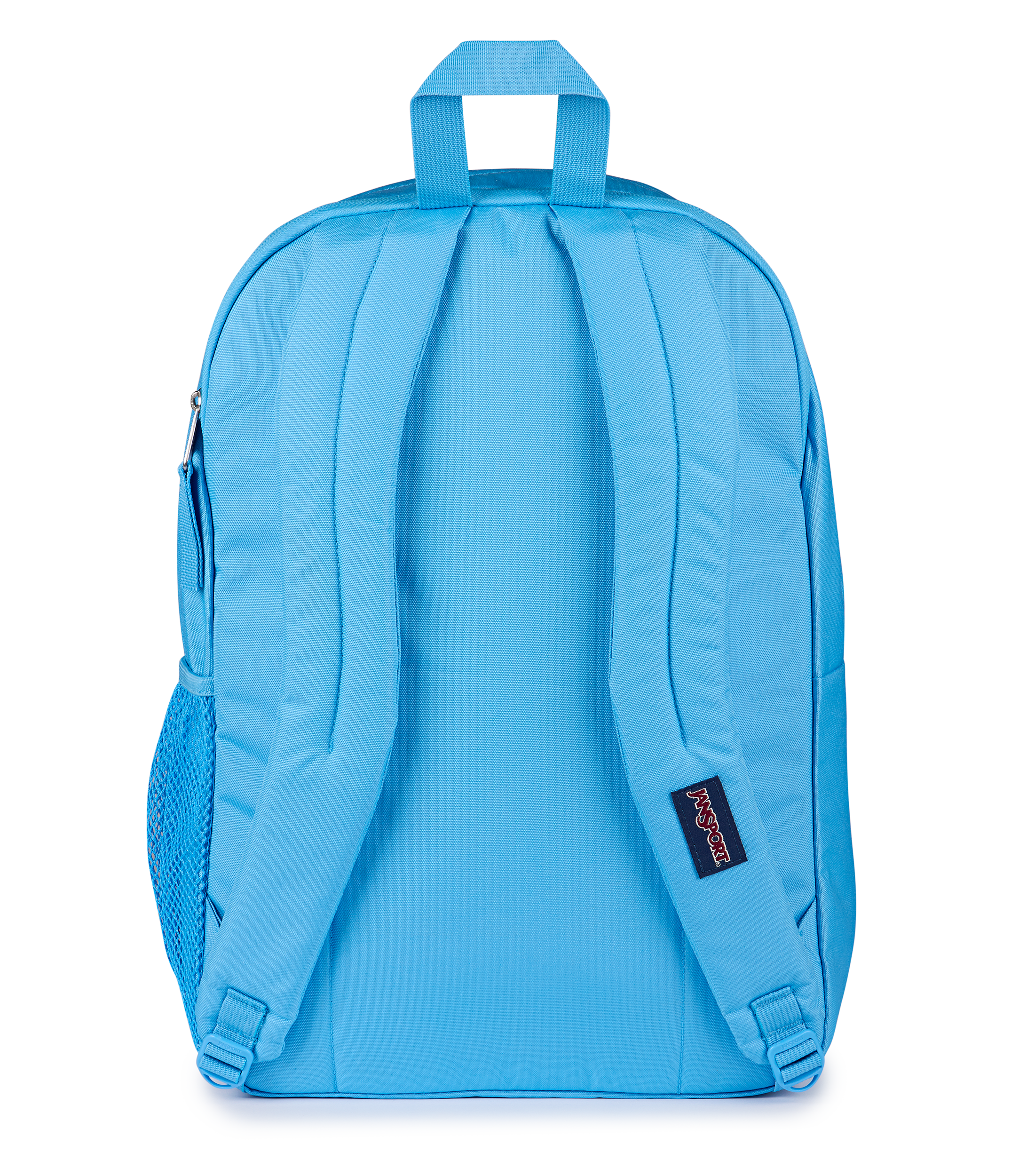JanSport Big Student Backpack 34L in Electric Azul — back view # color_Electric Azul