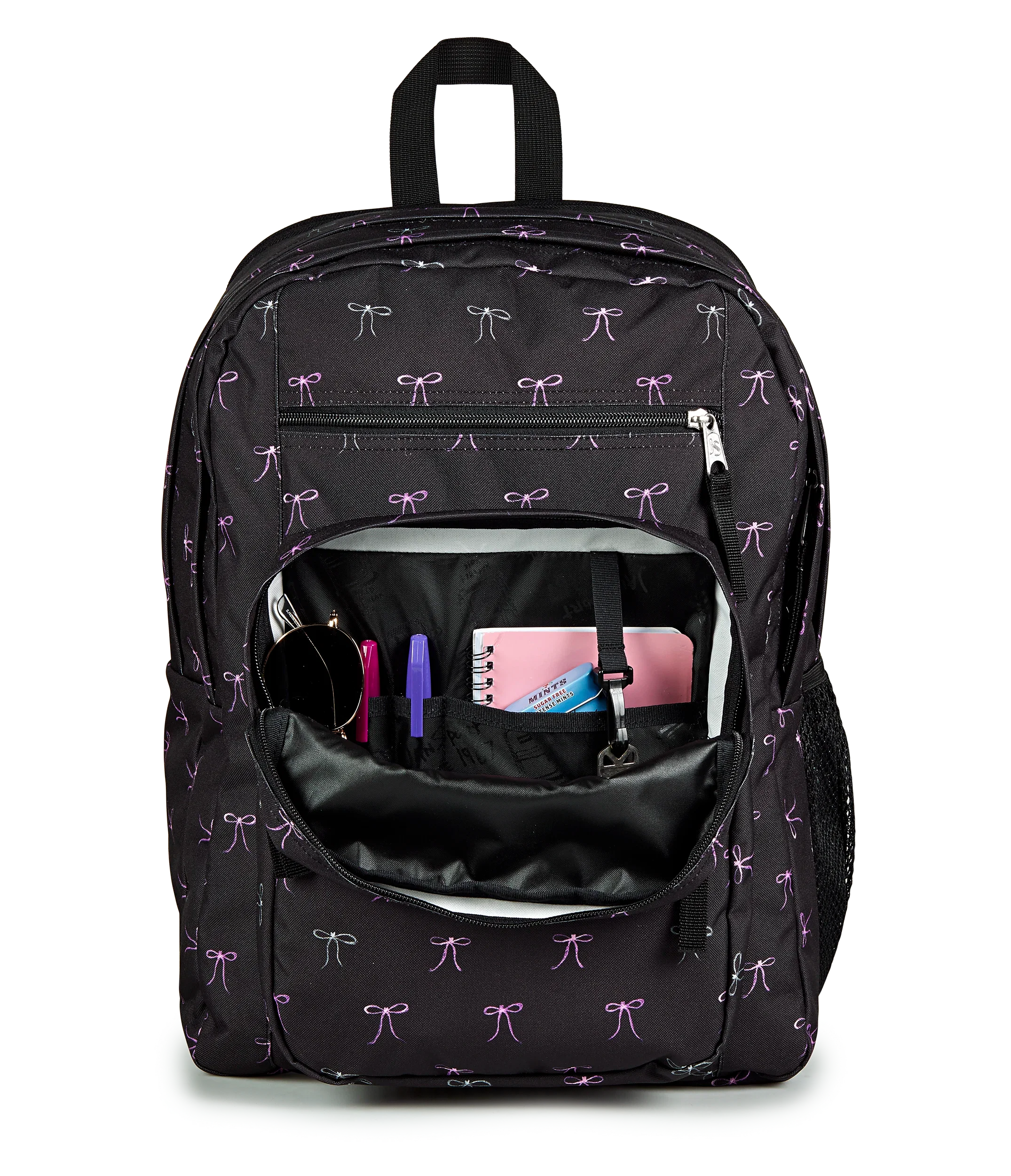 JanSport Big Student Backpack 34L in Bad Bows — detail view 3 # color_Bad Bows