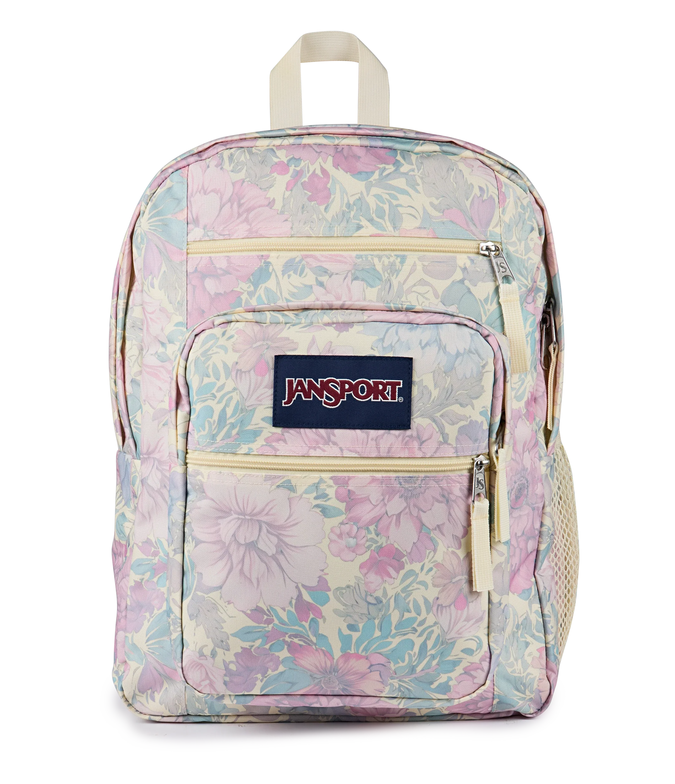 JanSport Big Student Backpack 34L in Faded Tapestry — front view # color_Faded Tapestry