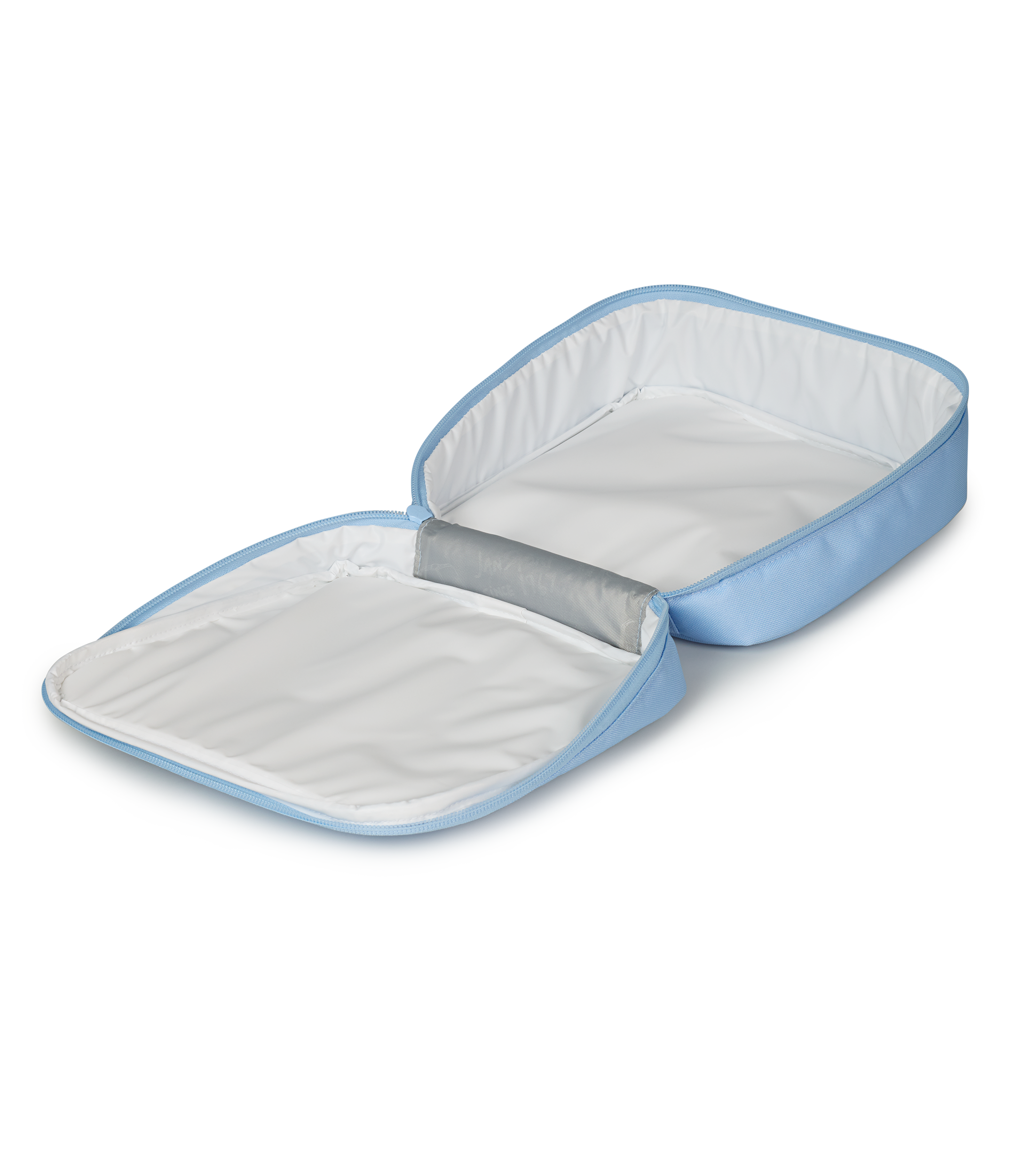 JanSport Lunch Break FX in Tiny Butterflies Blue — angle view 2