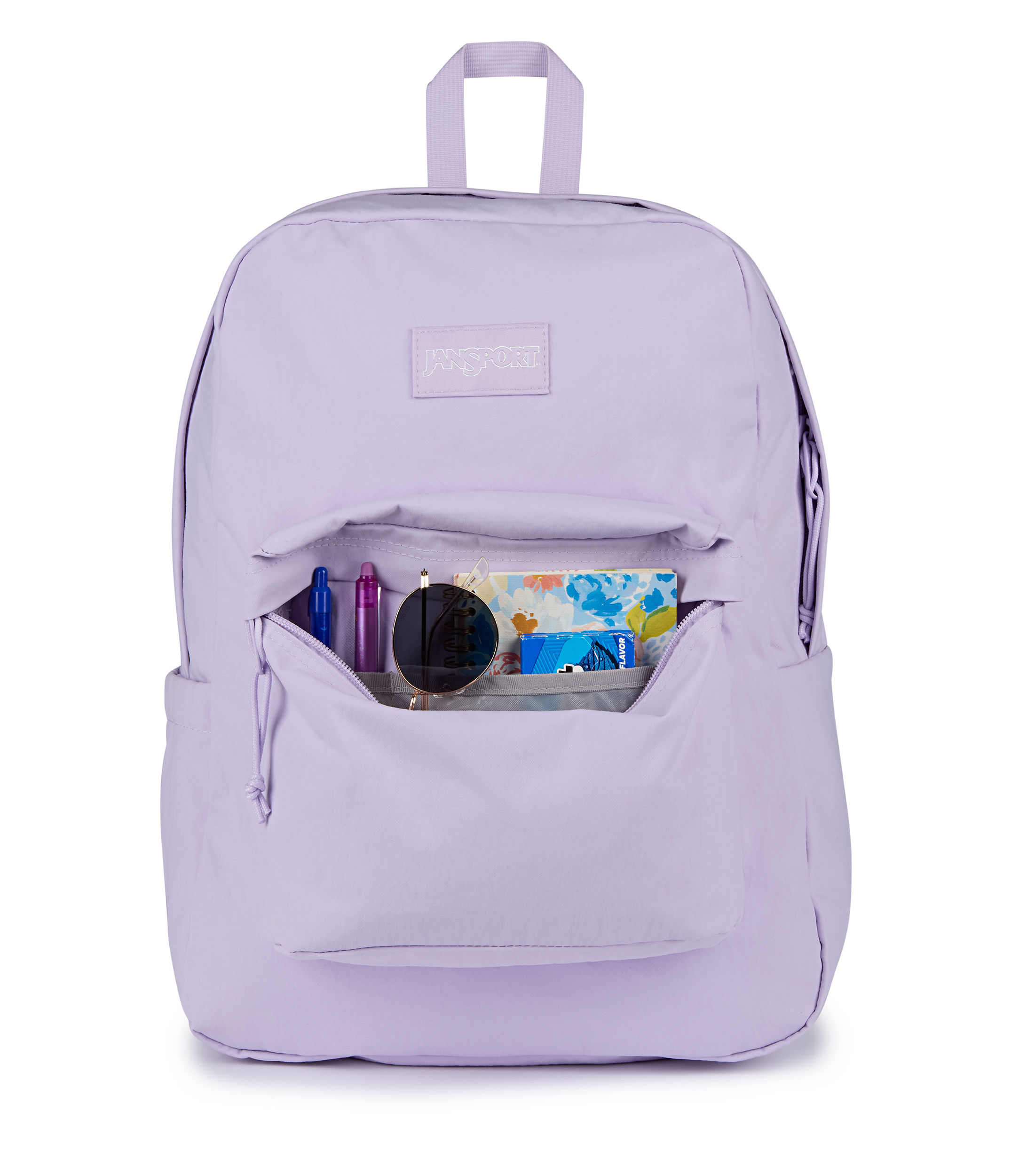 JanSport Superbreak Plus FX in Pastel Lilac — detail view 3