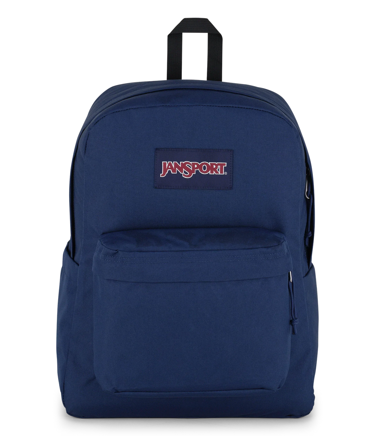 JanSport SuperBreak Plus Iconic Style in Navy — front view
