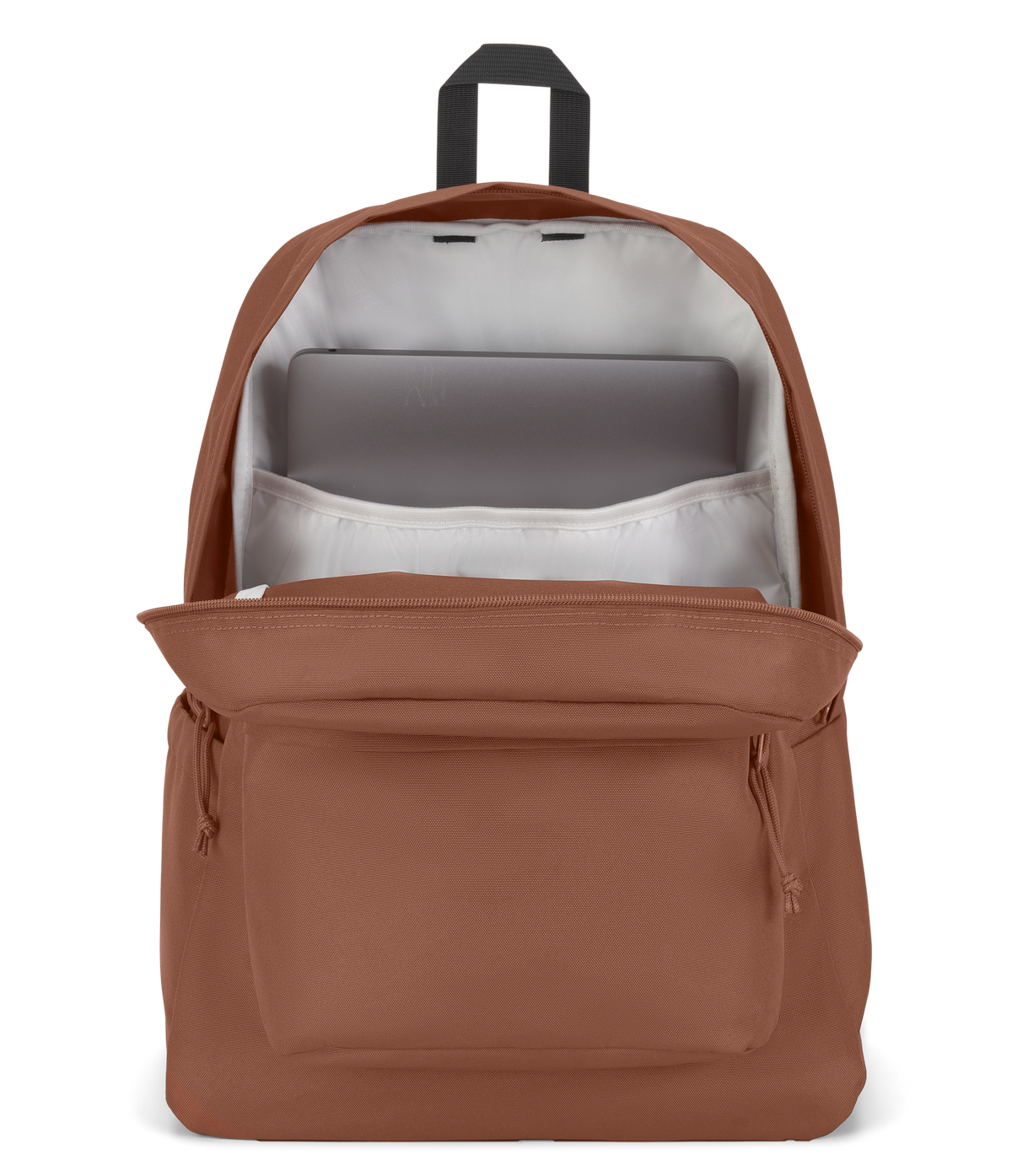 JanSport SuperBreak Plus Iconic Style in Brown Patina — detail view 2
