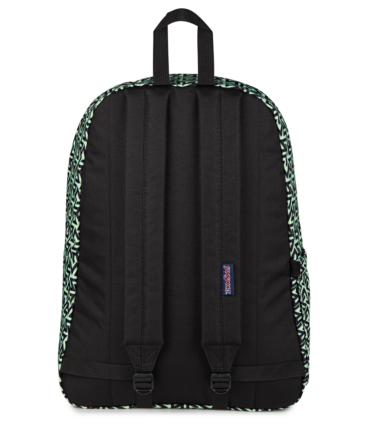 JanSport SuperBreak Plus Iconic Style in Team Colors Bratty — back view