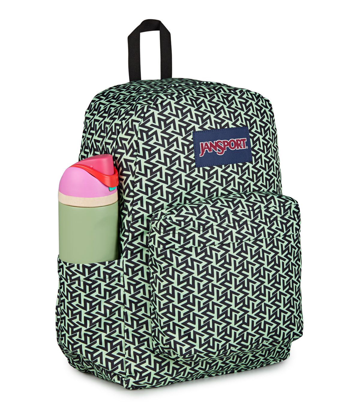 JanSport SuperBreak Plus Iconic Style in Team Colors Bratty — detail view