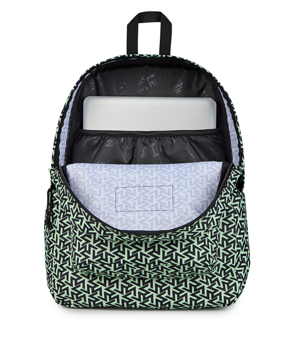 JanSport SuperBreak Plus Iconic Style in Team Colors Bratty — detail view 2