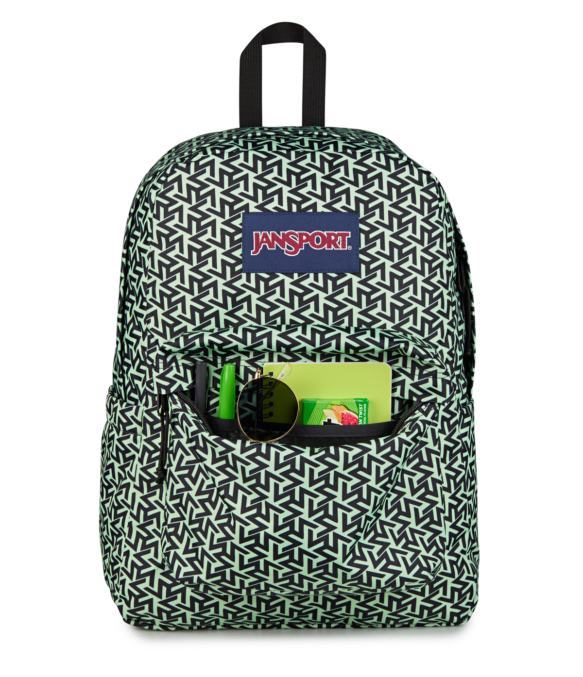 JanSport SuperBreak Plus Iconic Style in Team Colors Bratty — detail view 3