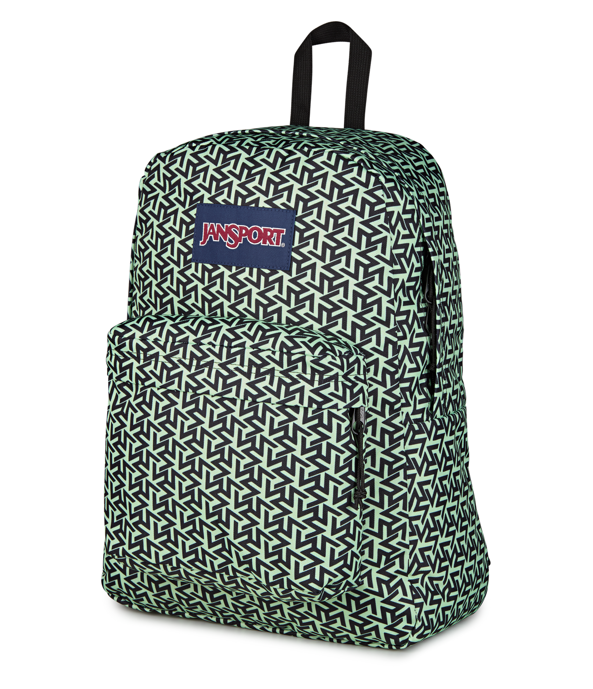 JanSport SuperBreak Plus Iconic Style in Team Colors Bratty — side view