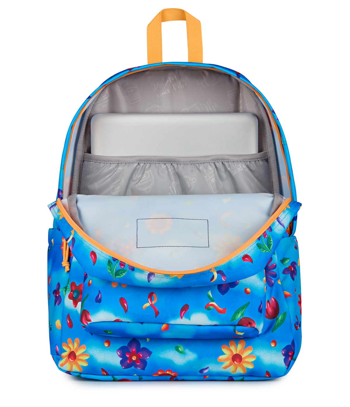 JanSport SuperBreak Plus Iconic Style in Daydream Floral — detail view 2
