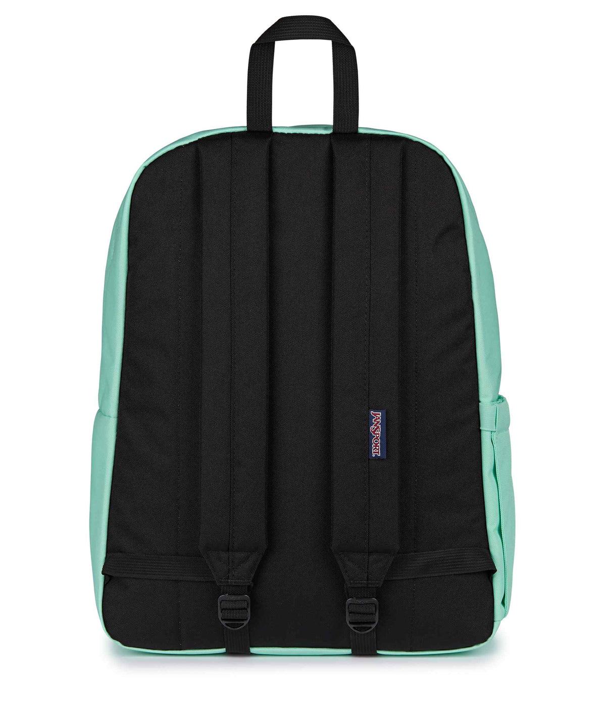 JanSport SuperBreak Plus Iconic Style in Magic Mint — back view