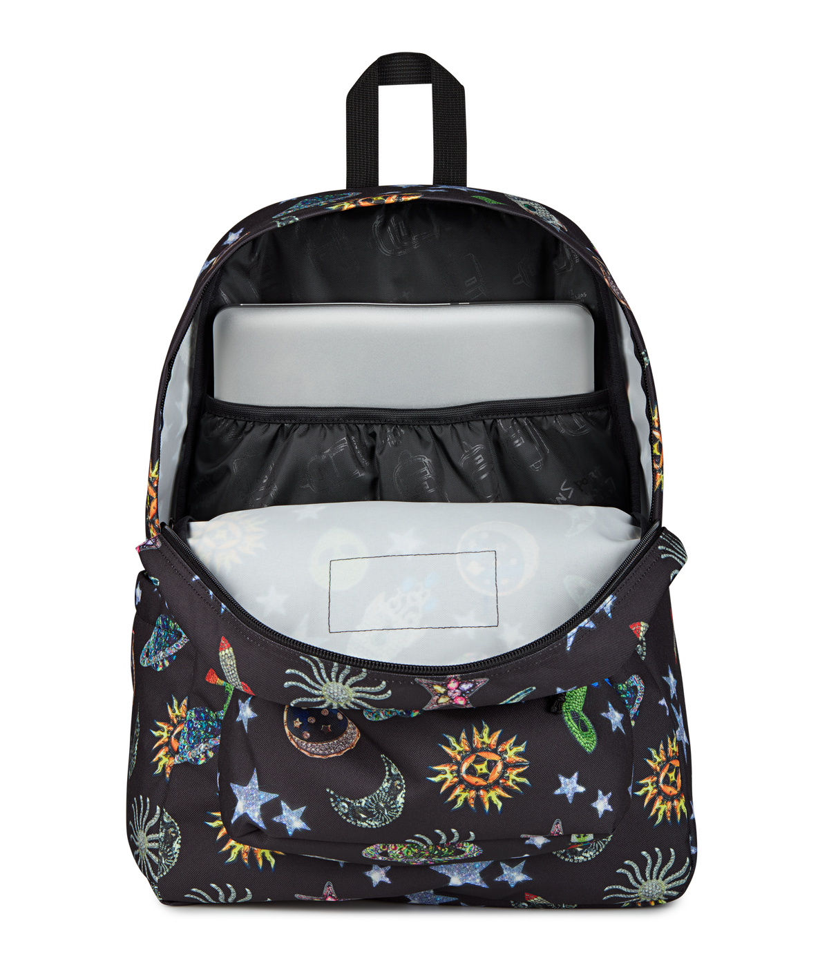 JanSport SuperBreak Plus Iconic Style in Galaxy Glam — detail view 2