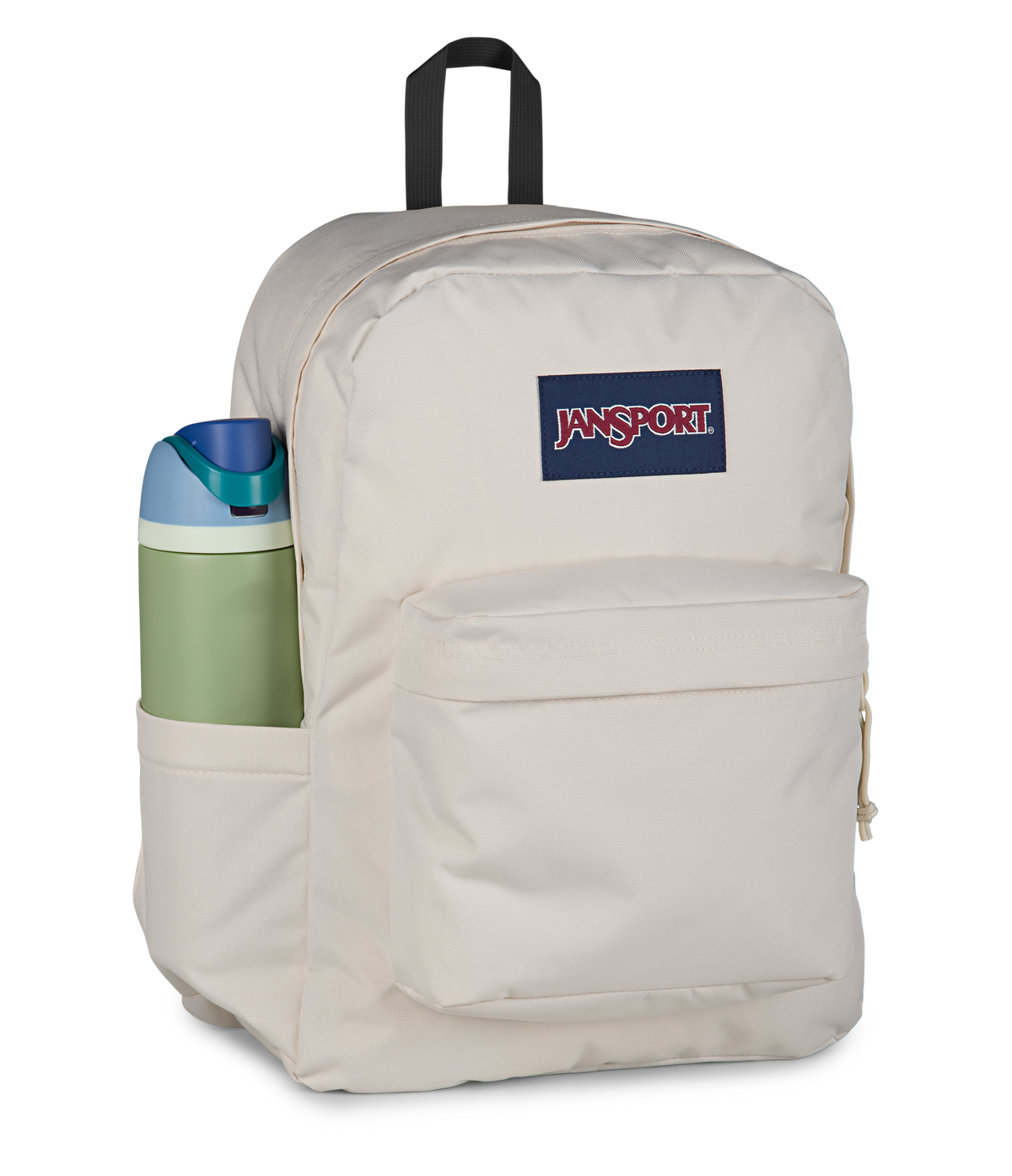 JanSport SuperBreak Plus Iconic Style in Moon Flower — detail view