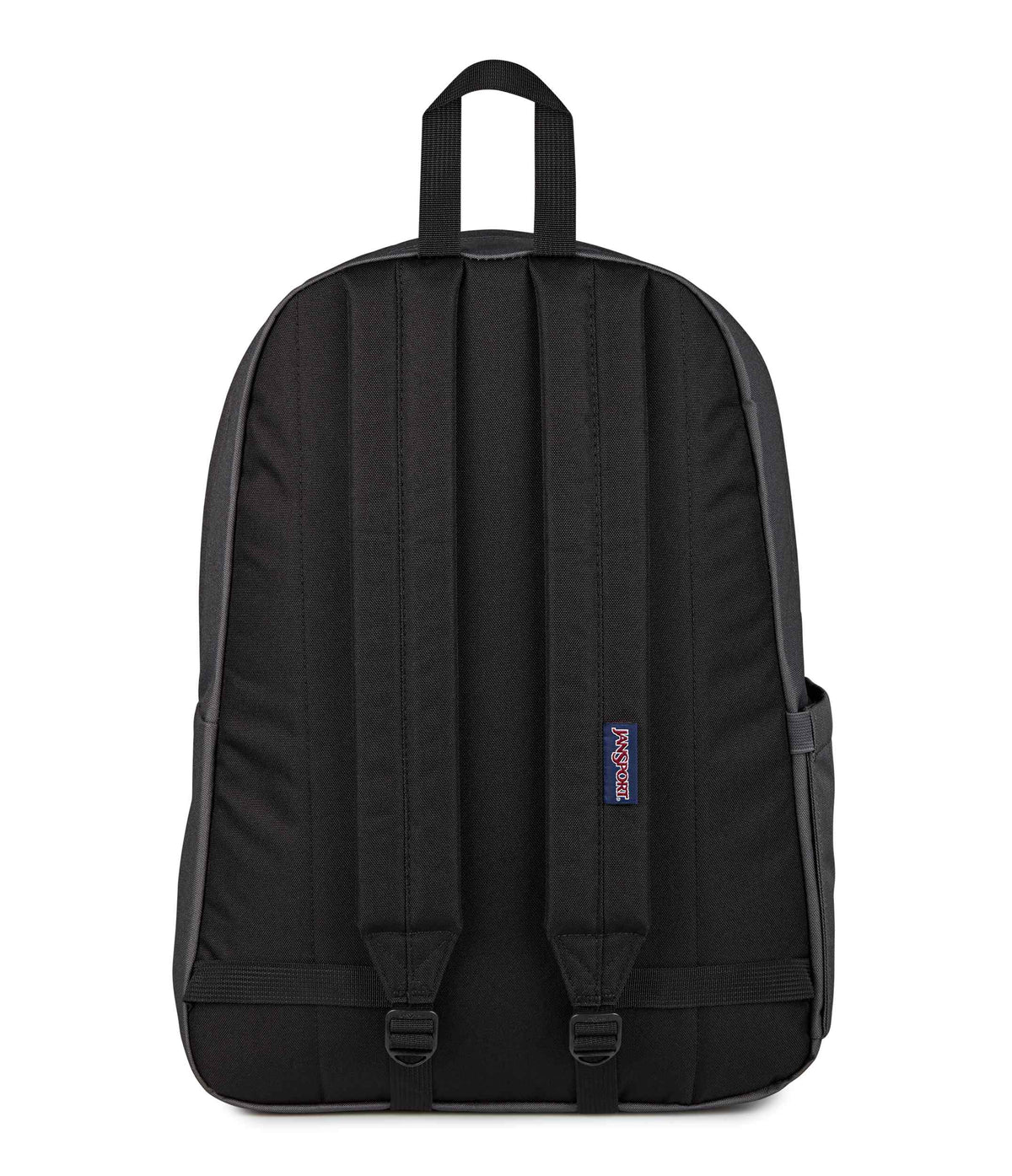 JanSport SuperBreak Plus Iconic Style in Smokey Grit — back view