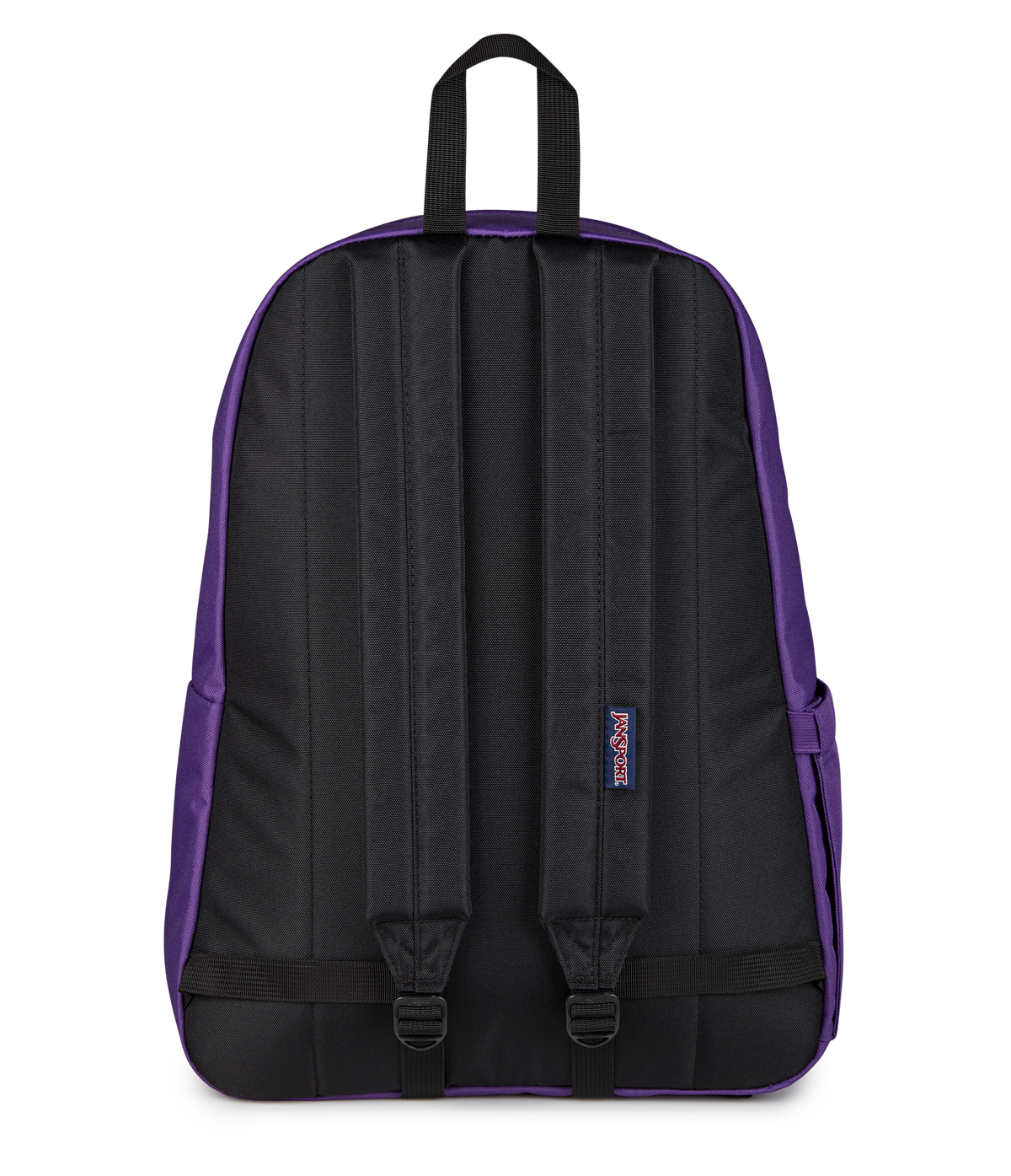 JanSport SuperBreak Plus Iconic Style in Grape Jelly — back view