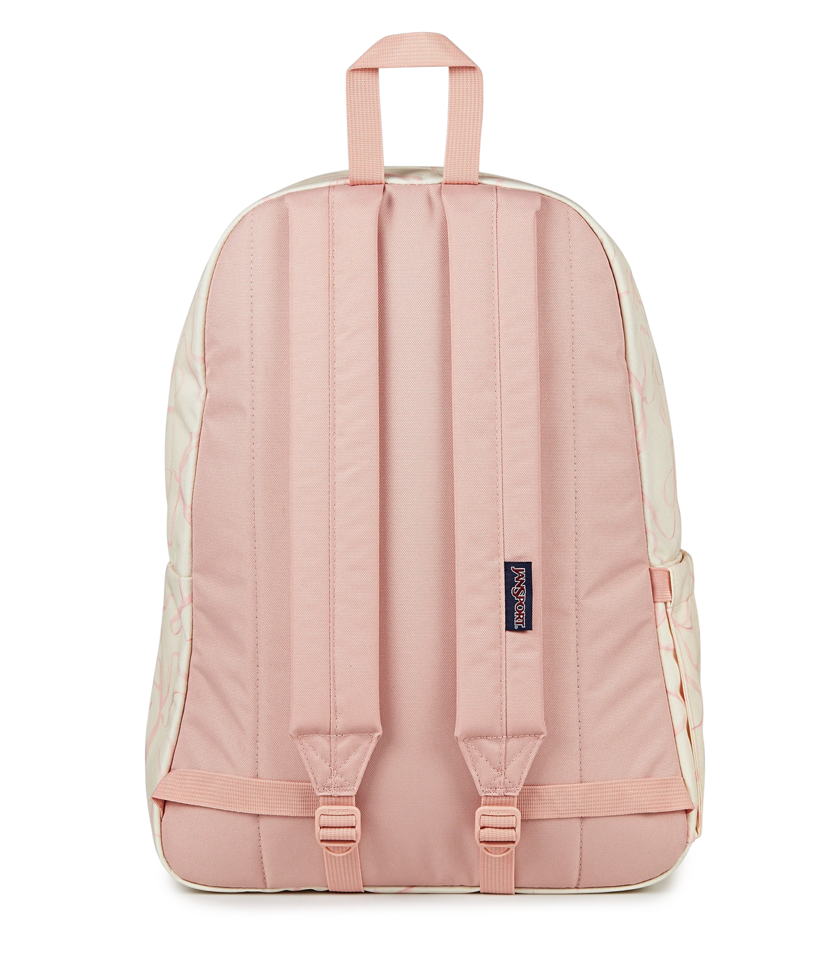 JanSport SuperBreak Plus Iconic Style in Rows of Bows — back view