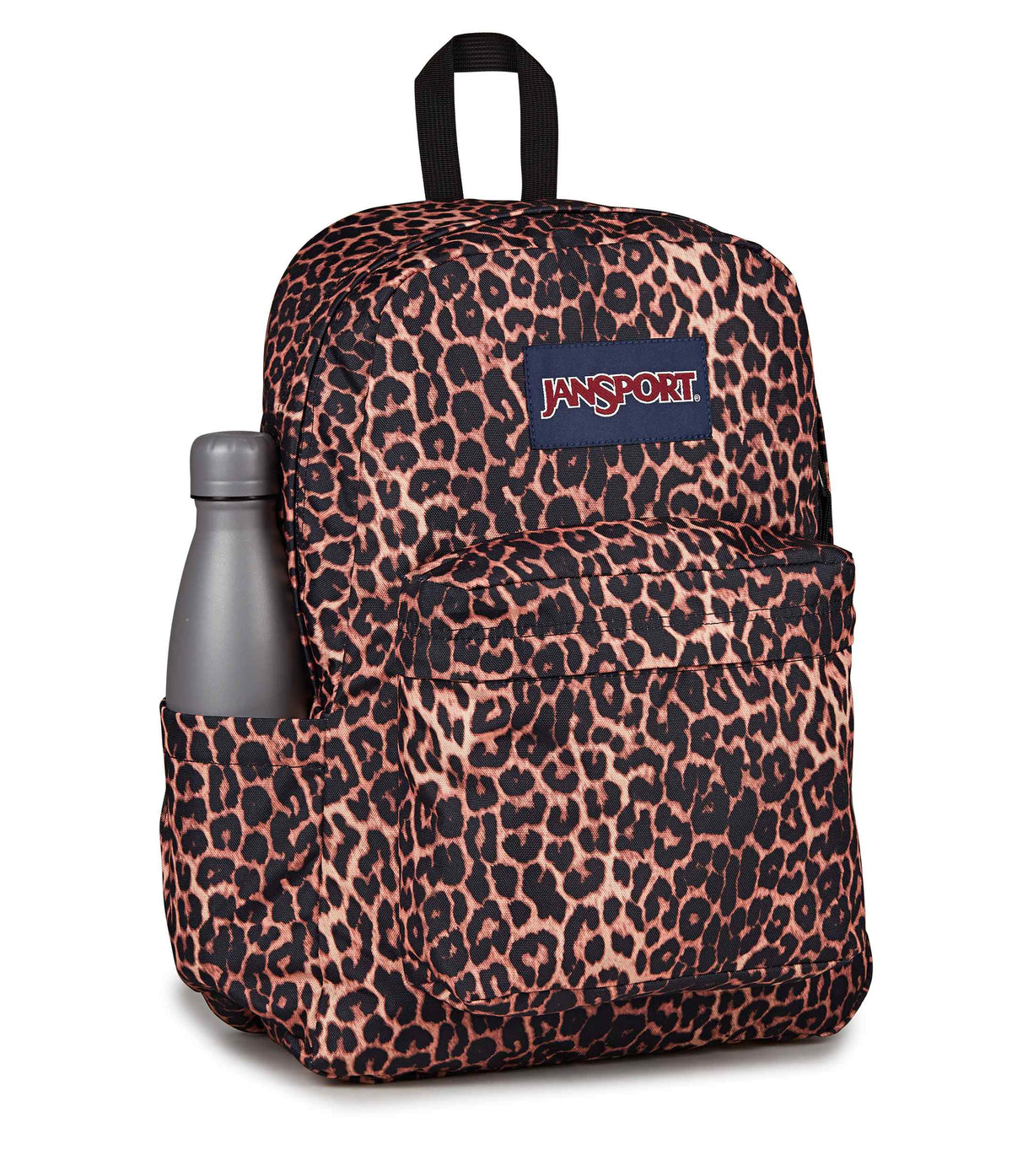 JanSport SuperBreak Plus Iconic Style in Animal Illusion — detail view