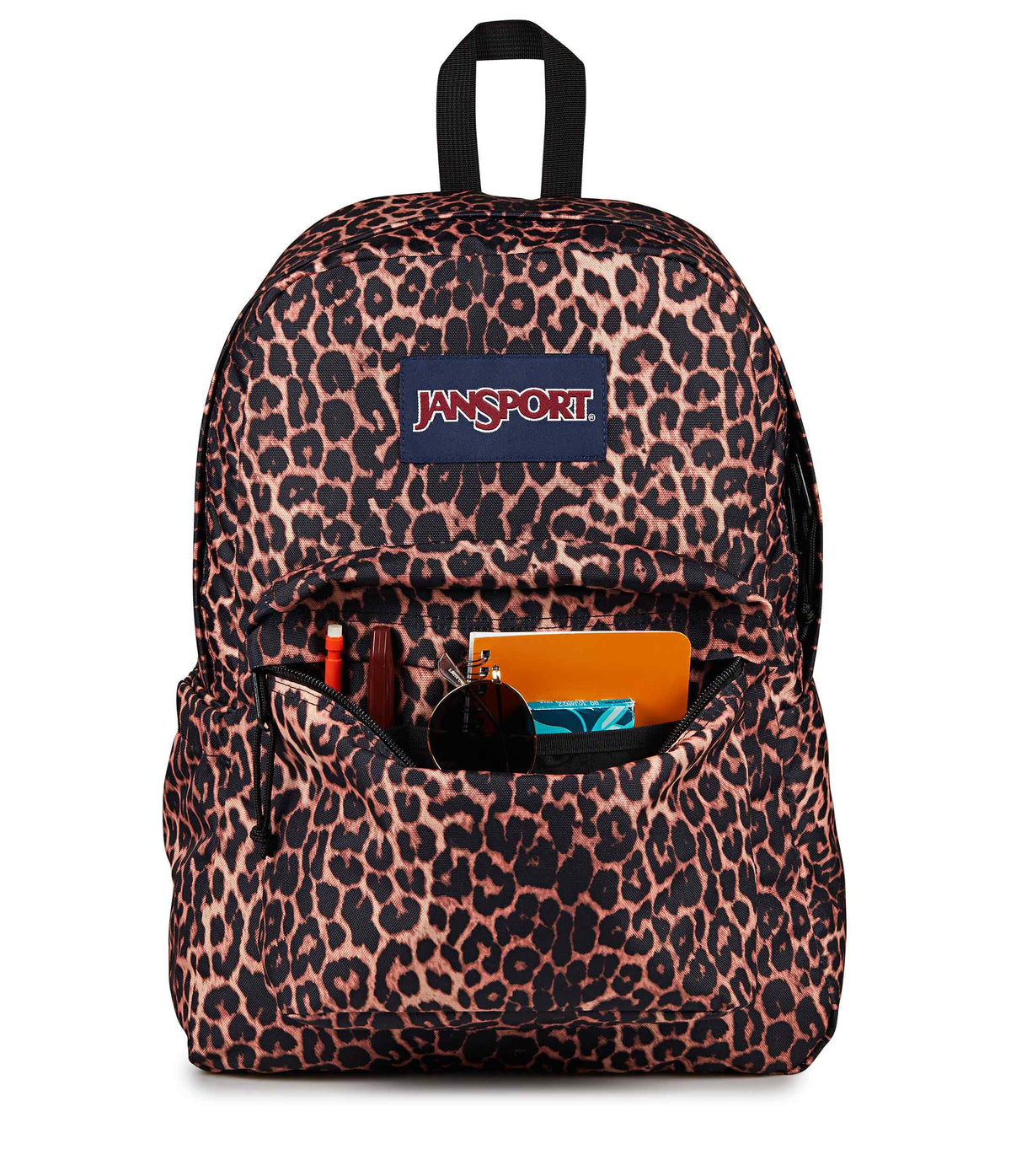 JanSport SuperBreak Plus Iconic Style in Animal Illusion — detail view 3
