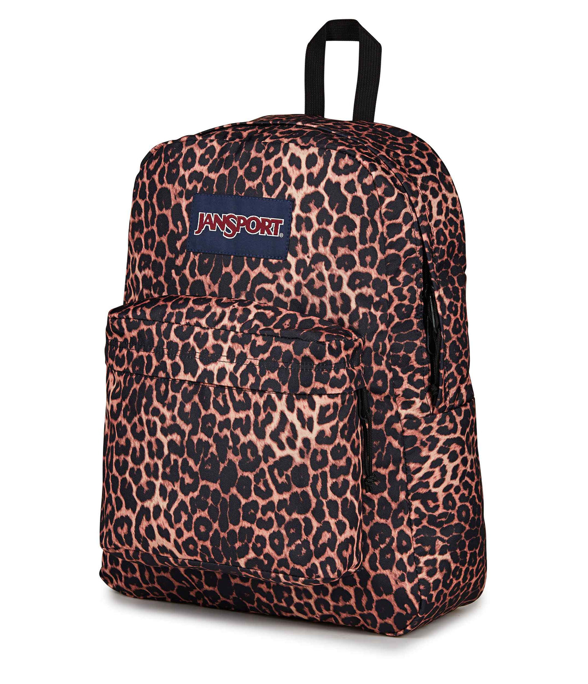 JanSport SuperBreak Plus Iconic Style in Animal Illusion — angle view