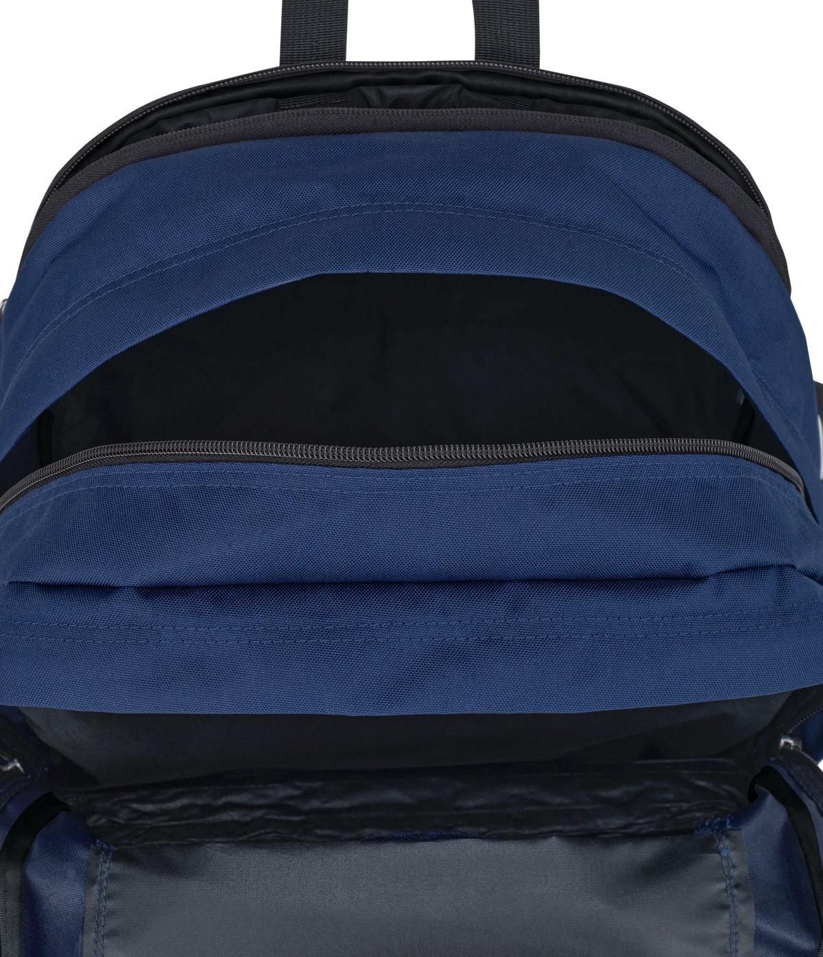 JanSport Main Campus Iconic Style in Navy — interior view