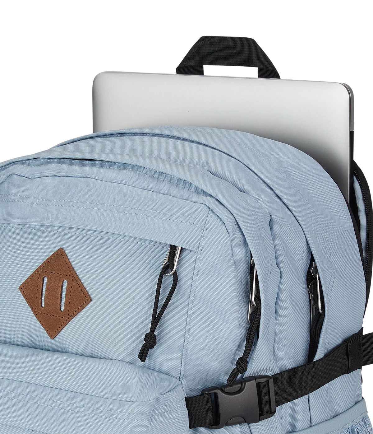 JanSport Main Campus Iconic Style in Blue Dusk — detail view 2