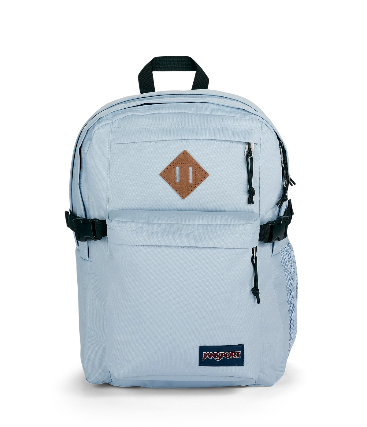 JanSport Main Campus Iconic Style in Blue Dusk — front view