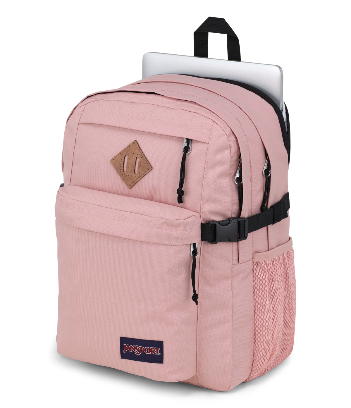 JanSport Main Campus Iconic Style in Misty Rose — detail view 2