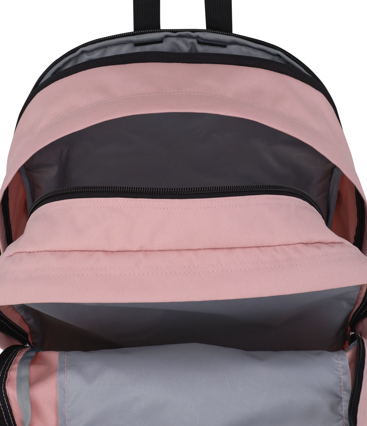 JanSport Main Campus Iconic Style in Misty Rose — interior view