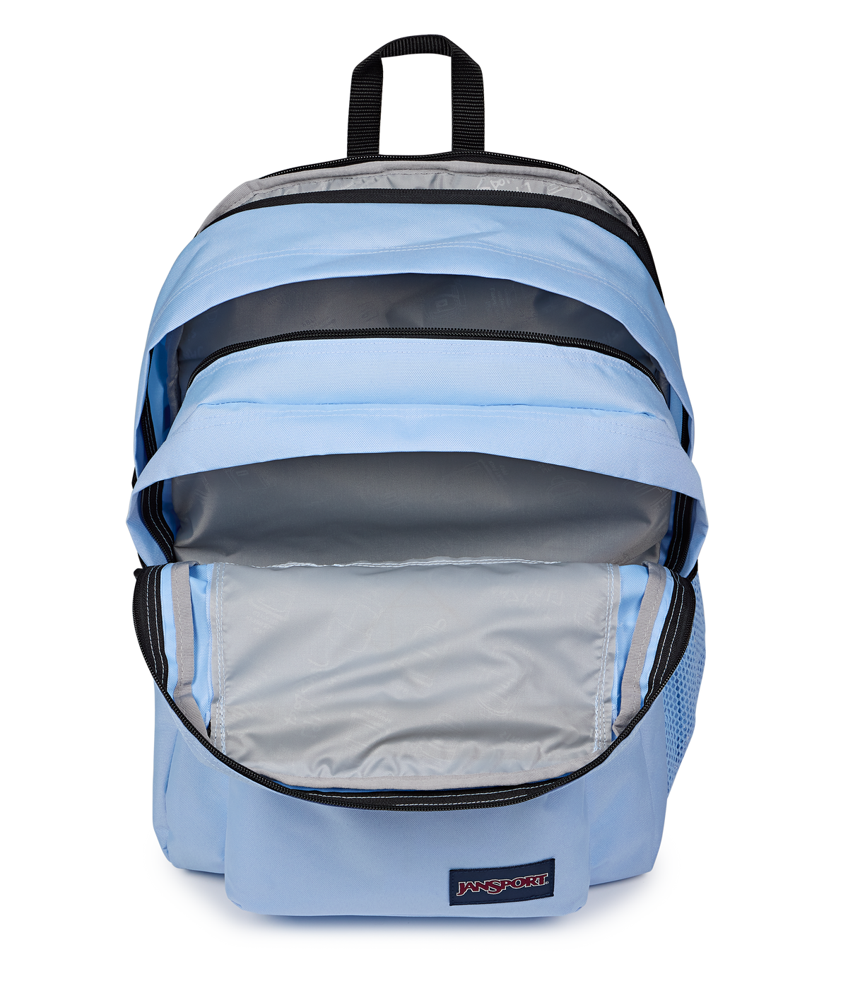 JanSport Main Campus Iconic Style in Hydrangea — interior view