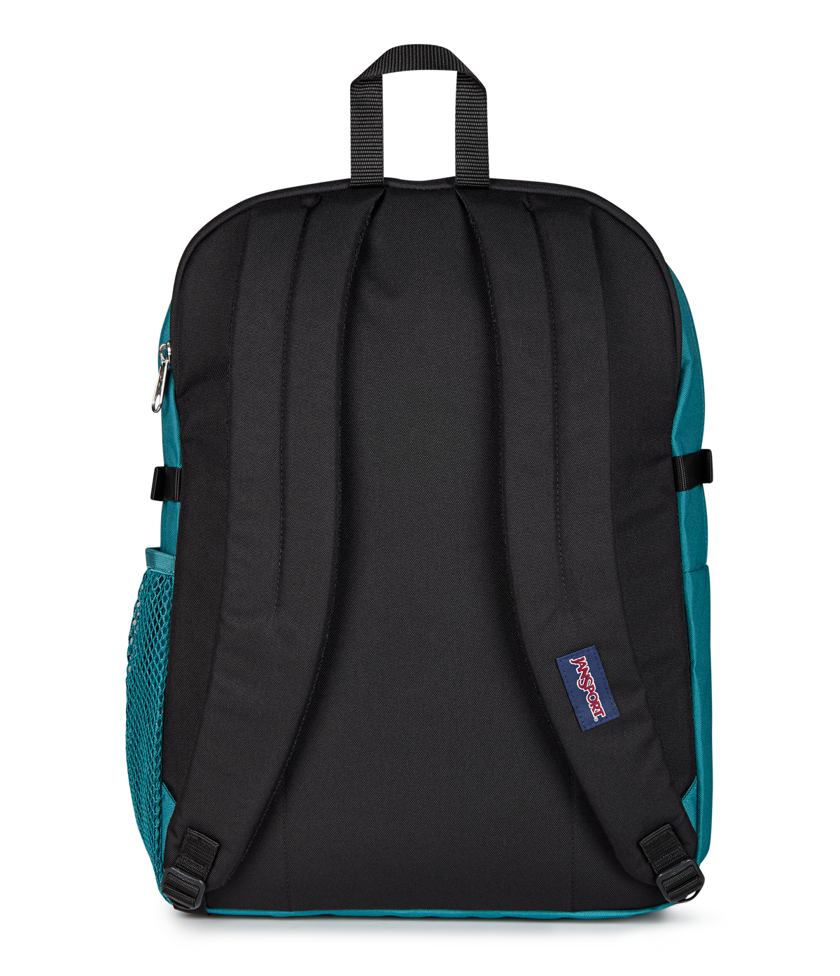 JanSport Main Campus Iconic Style in Emerald Pool — back view