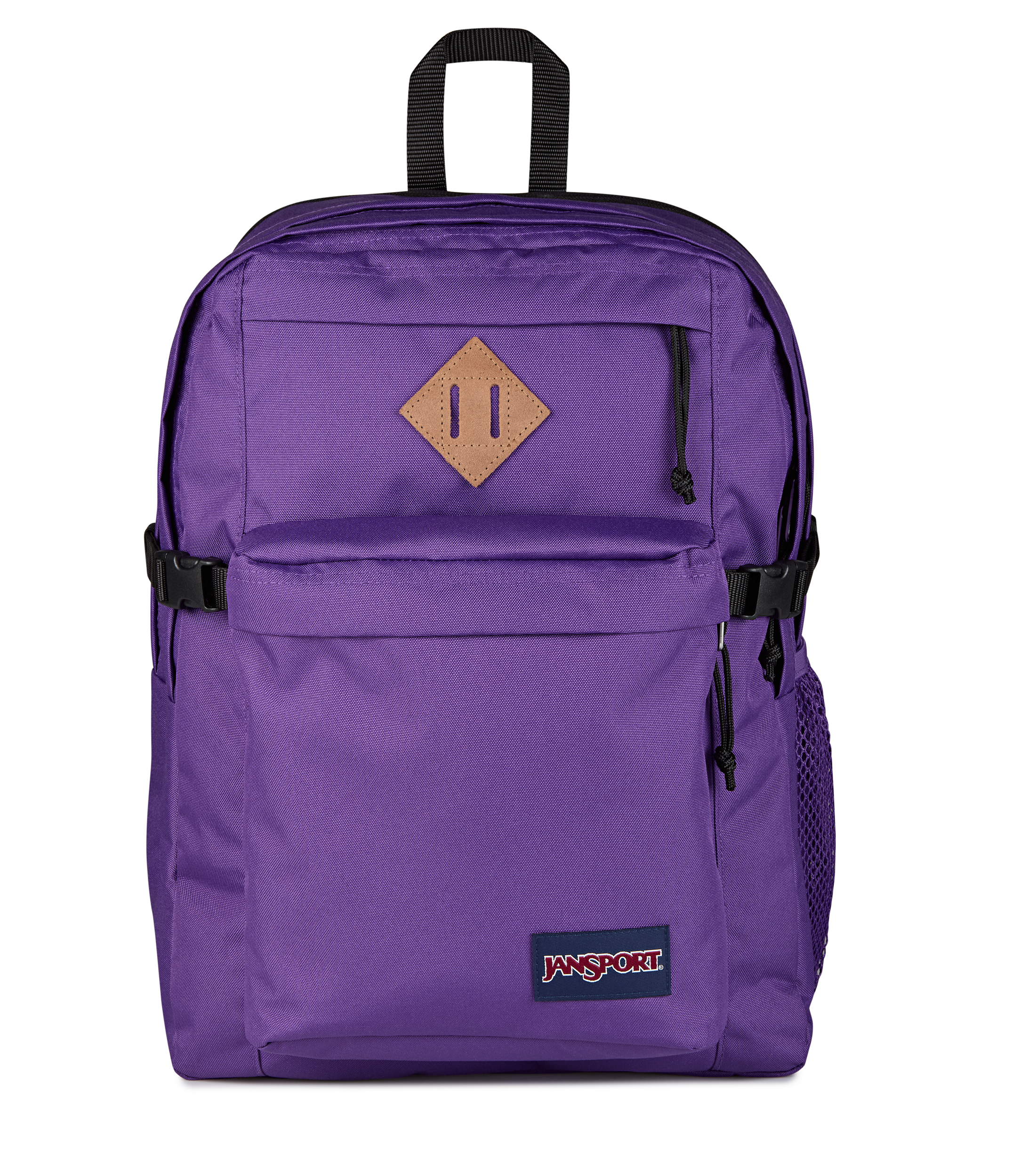 JanSport Main Campus Iconic Style in Grape Jelly — front view # color_Grape Jelly