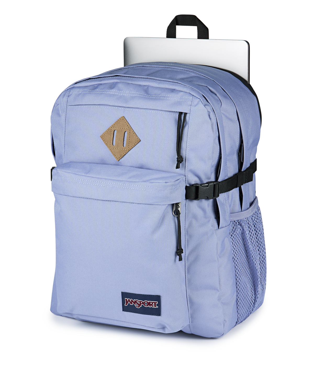 JanSport Main Campus Iconic Style in Lavender Ash — detail view 2