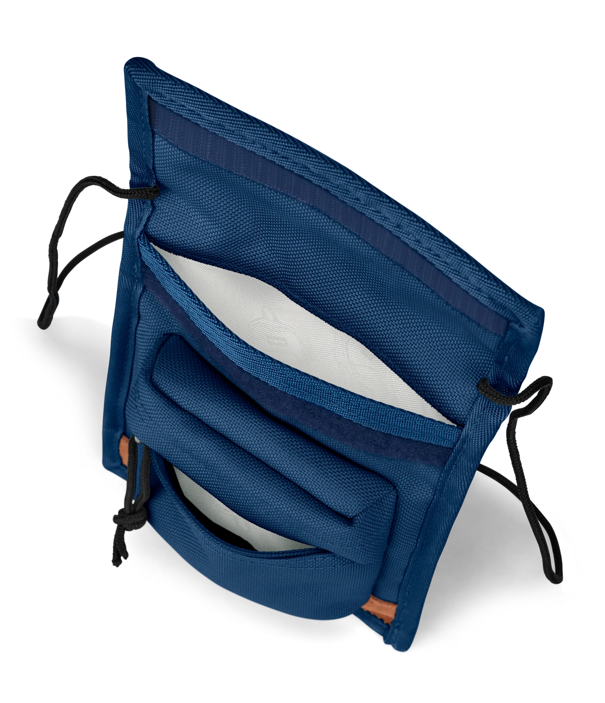 JanSport Essential Carryall Shoulder Bag in Navy — interior view