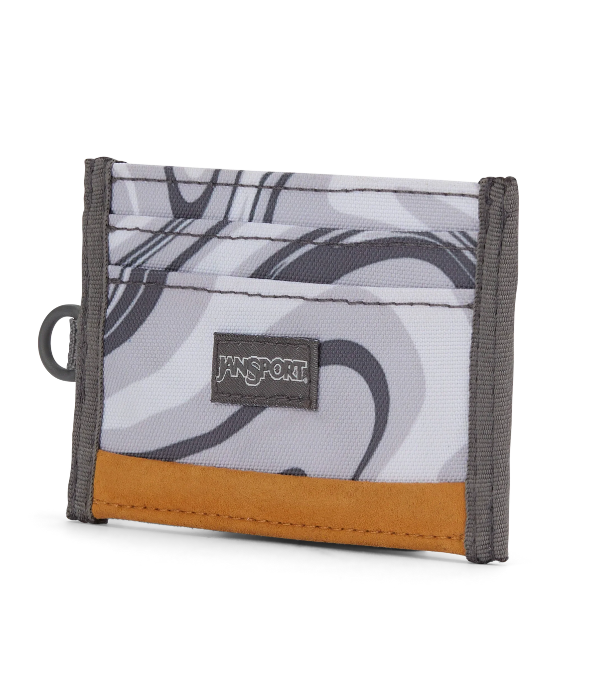 JanSport Core Cardholder Wallet in Oyster Mushroom — angle view