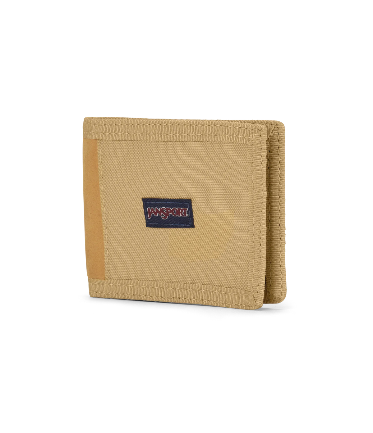 JanSport Core Bifold Wallet in Curry — angle view