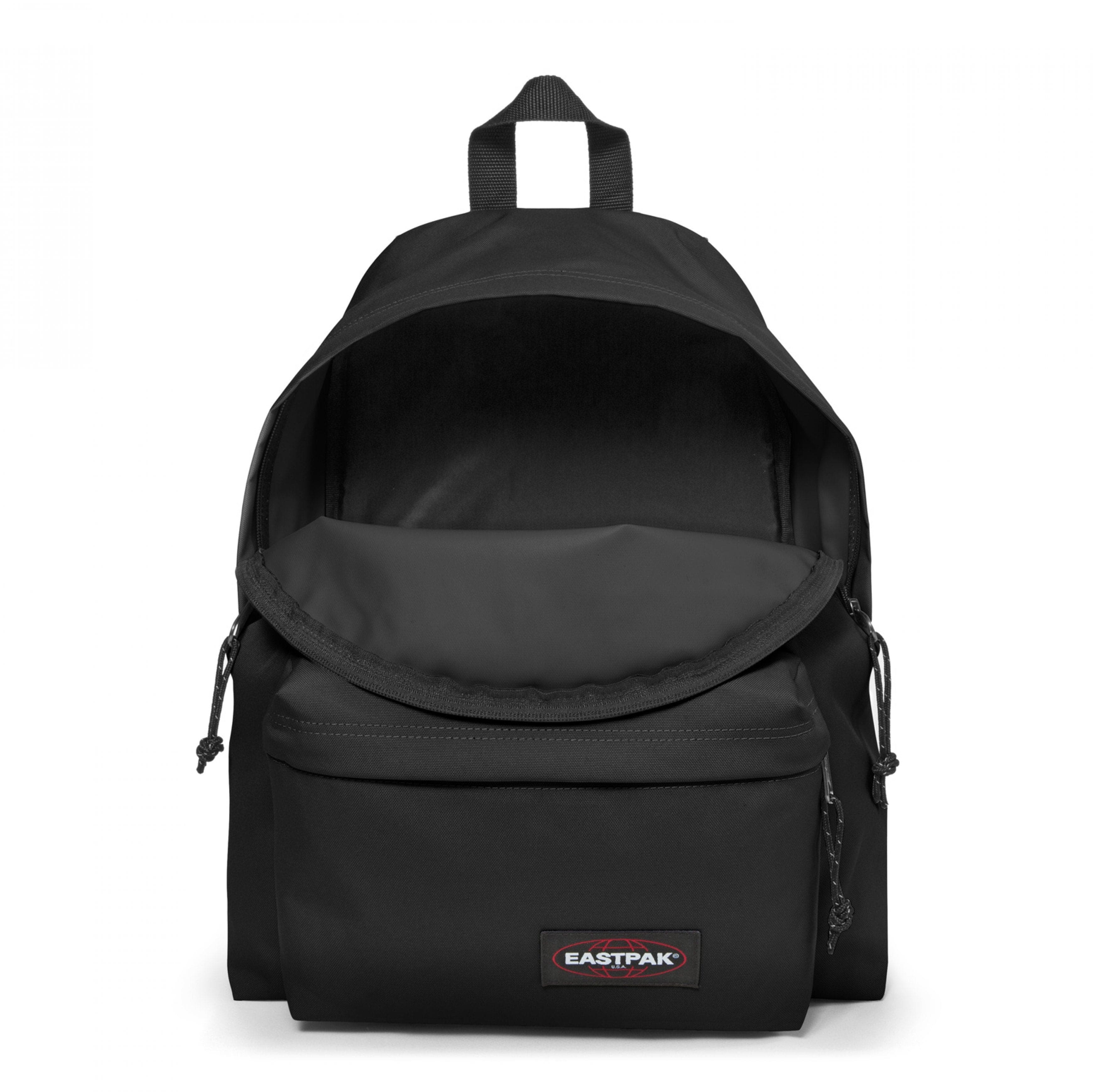 Eastpak Padded Pak'R Backpack 24L in Black — interior view # color_Black