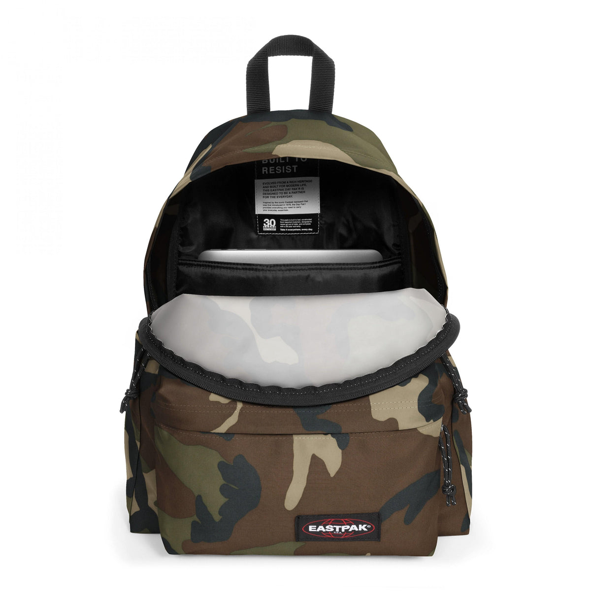 Eastpak Day Pak'R  Backpack 24L in Camo — interior view