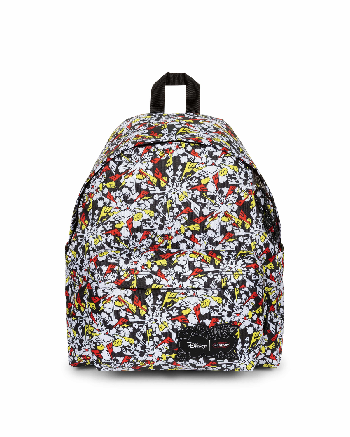 Eastpak Day Pak'R  Backpack 24L in Mickey Print — front view # color_Mickey Print
