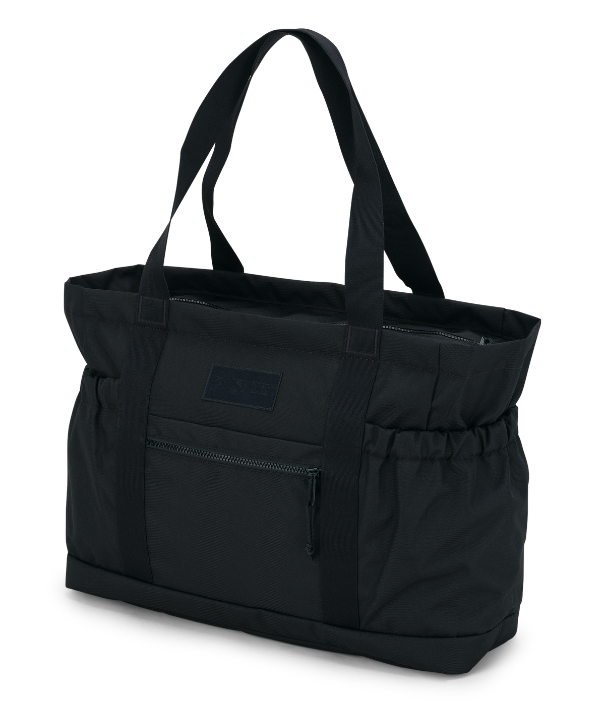 Jansport Everyday Large Tote in Black — side view