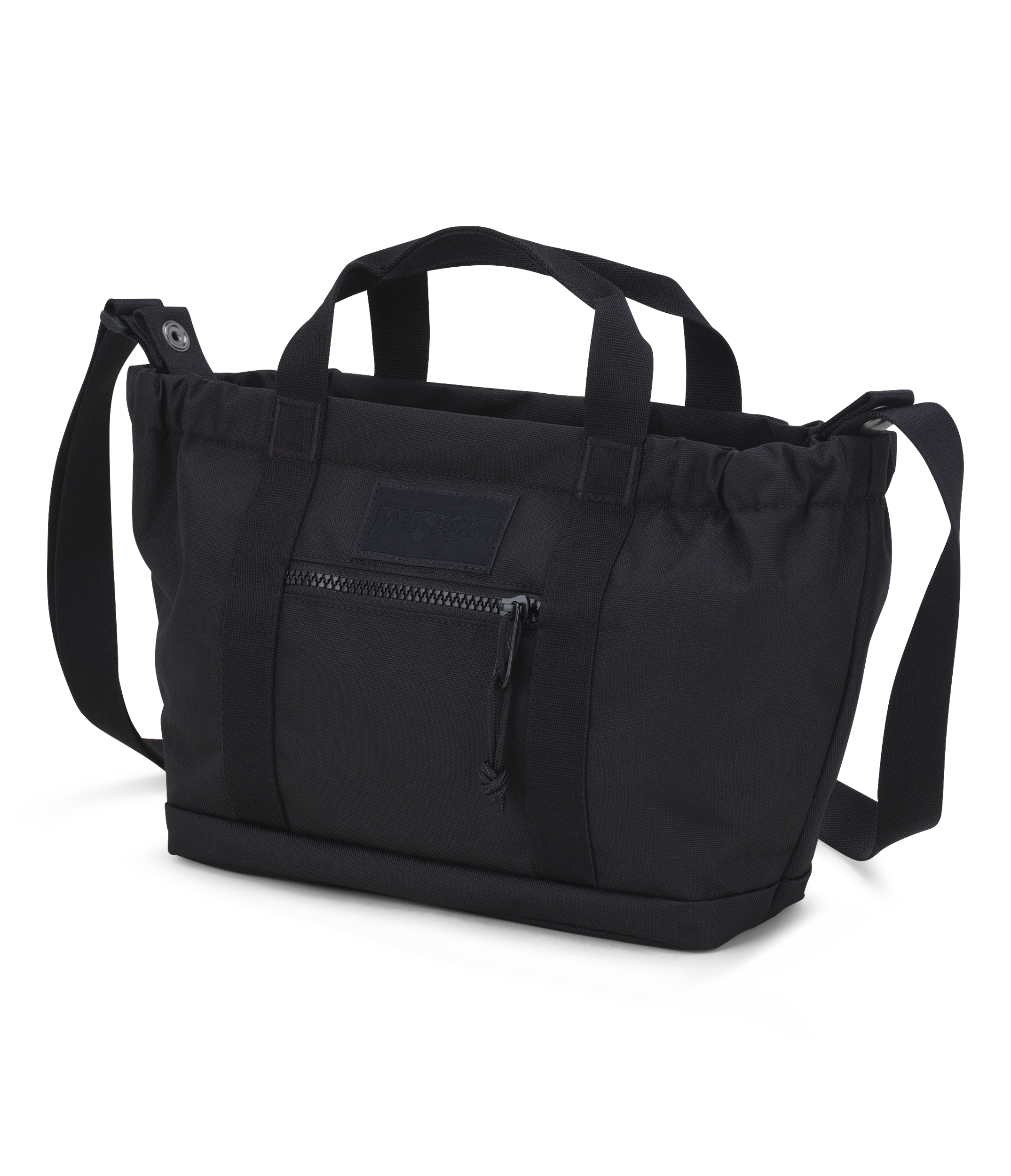 JanSport Everyday Mini Tote in Black — angle view 4